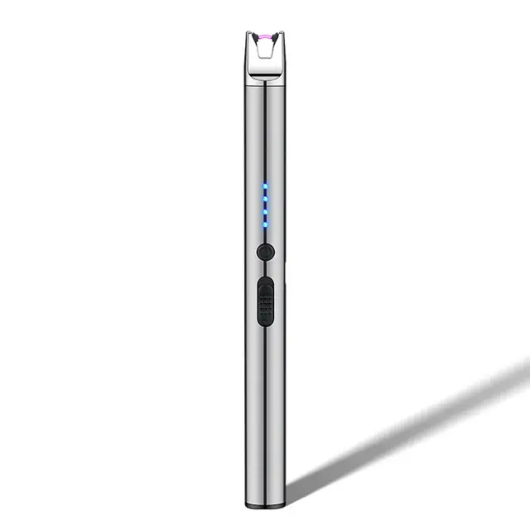 Electric Lighter Rechargeable Type C - Stainless Steel