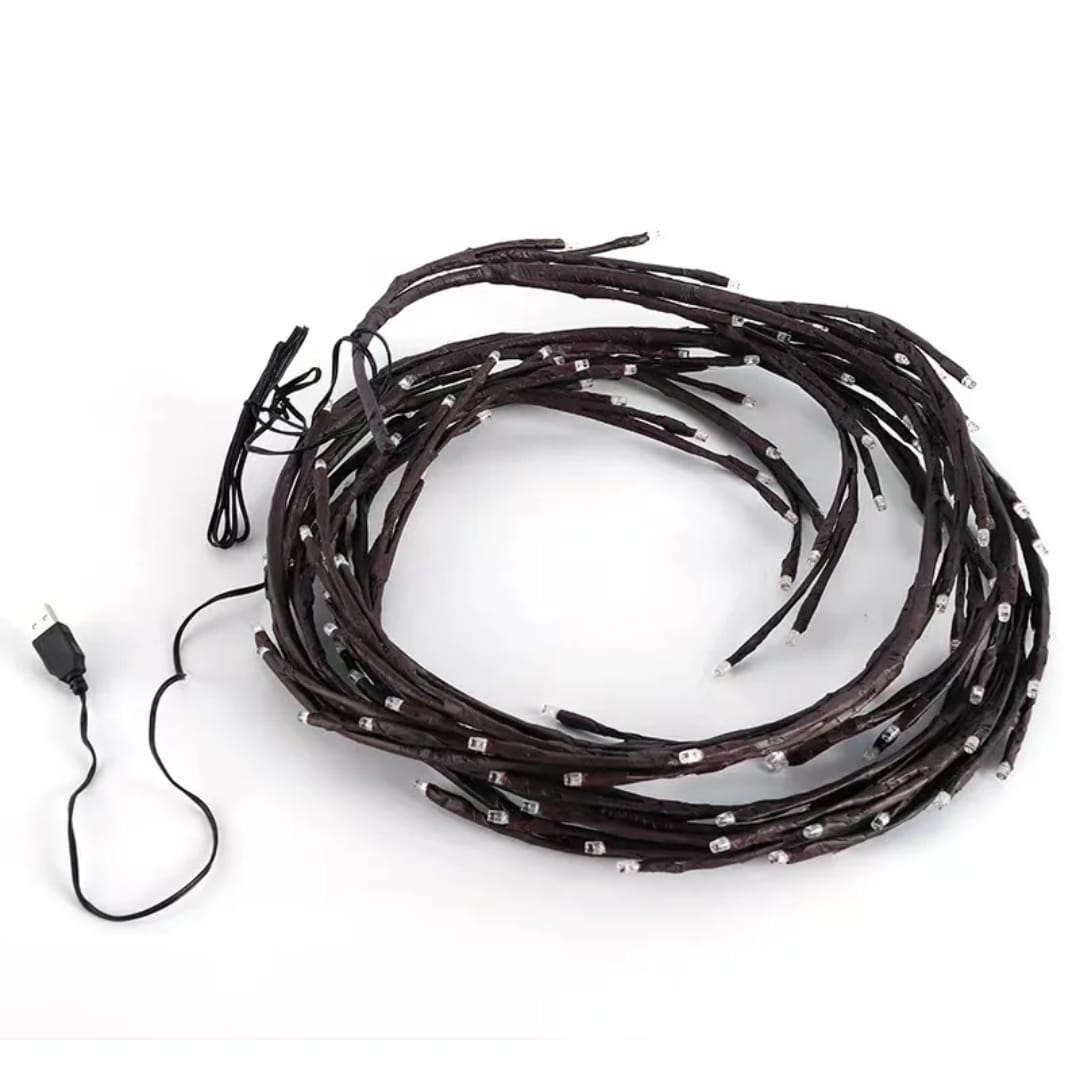 144 LED Tree Branch Wall Lights 2.3m Decorative with Remote Control