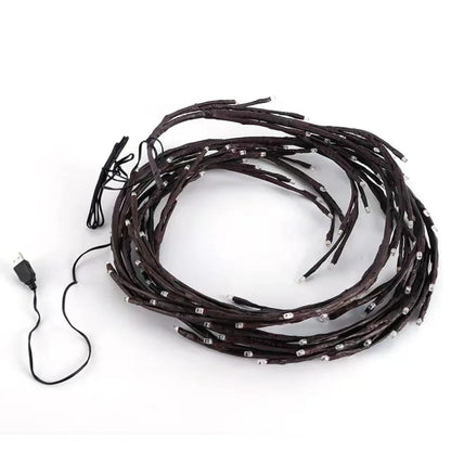 144 LED Tree Branch Wall Lights 2.3m Decorative With Remote Control