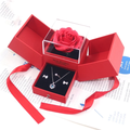 Jewelry Gift Box With Eternal Rose