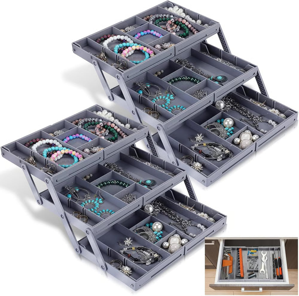 3 levels Expandable Drawer Organizer