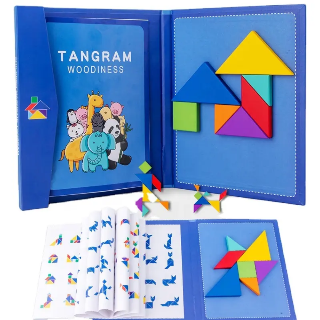 Magnetic Tangram Puzzle