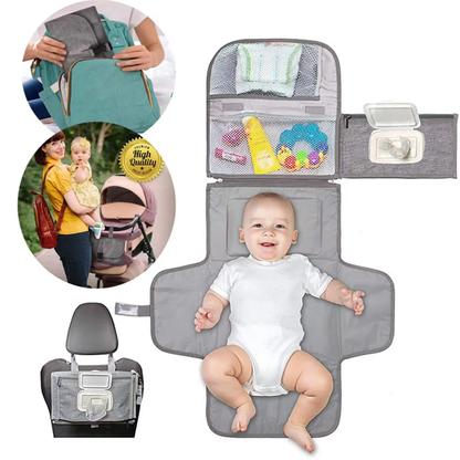 Portable Baby Diaper Changing Station – All-in-One Organizer