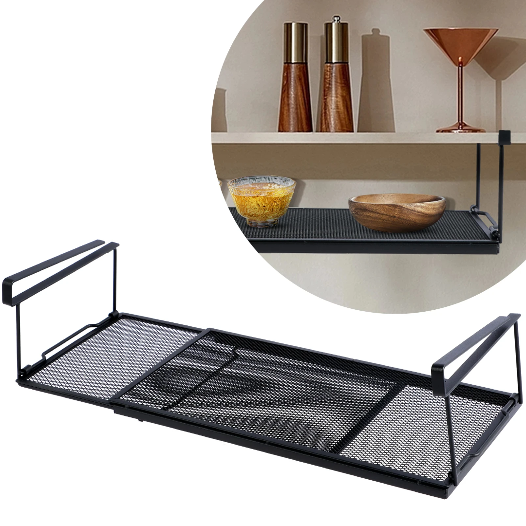 Multifunction organizer storage shelf rack extandable