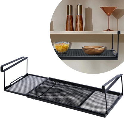 Extendable Under-Shelf Storage Rack