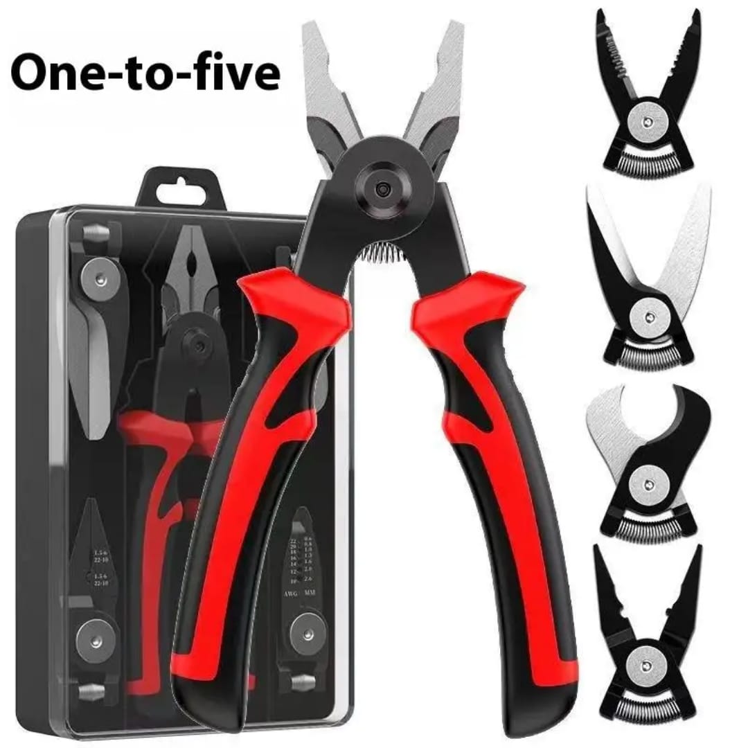 5-in-1 multifunctional tool Pliers & wire strippers tool set