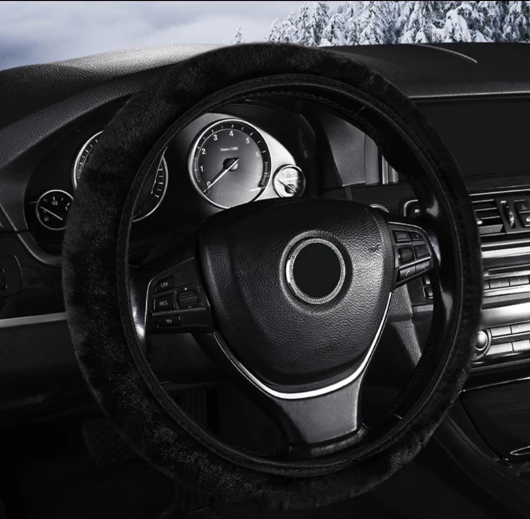 Fur Steering Wheel Cover