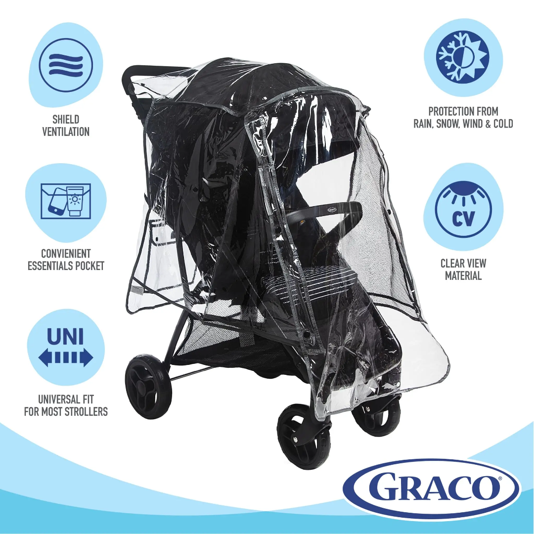 Waterproof Baby Stroller Rain Cover Large