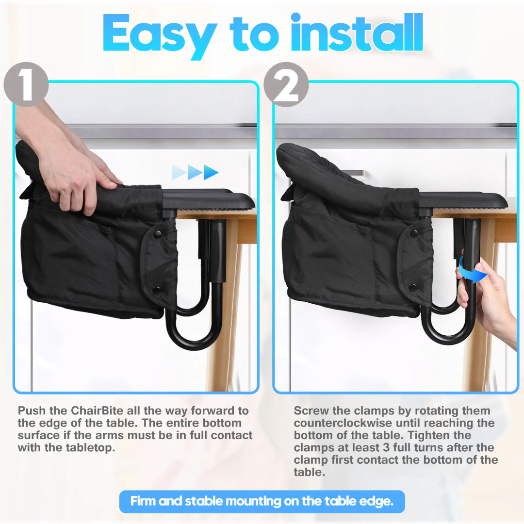 Portable Clip-On Baby High Chair