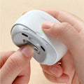 Rechargeable Electric Nail Trimmer With LED Light – Safe & Silent