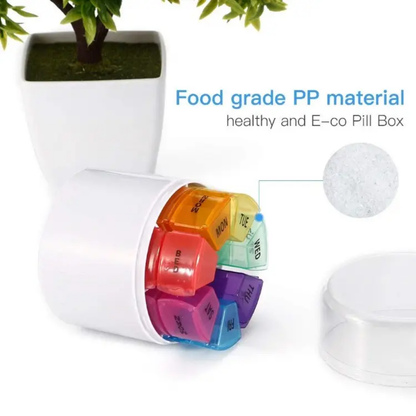 Weekly Pill Organizer – Medicine Storage