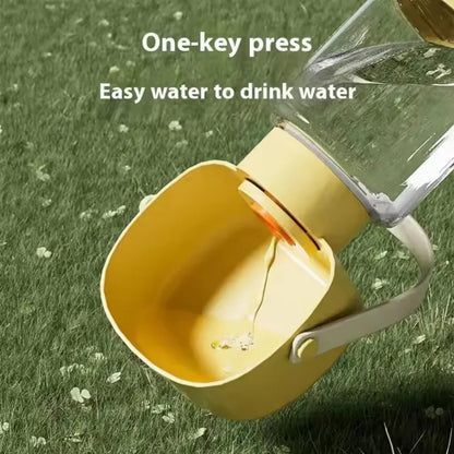 2-in-1 Portable Pet Water & Food Dispenser