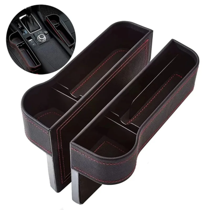 Car Seat Gap Storage Box – Leather (Set Of 2)
