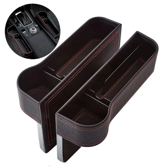 Car Seat Gap Storage Box Leather set of 2-Piece