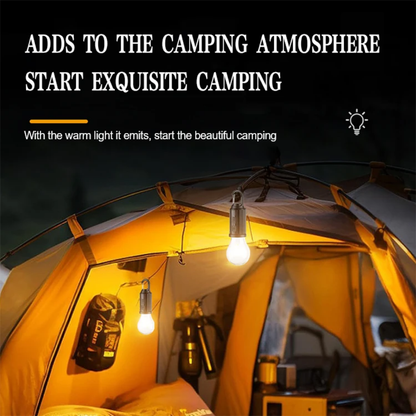 Solar + USB Rechargeable Unbreakable LED Lamp