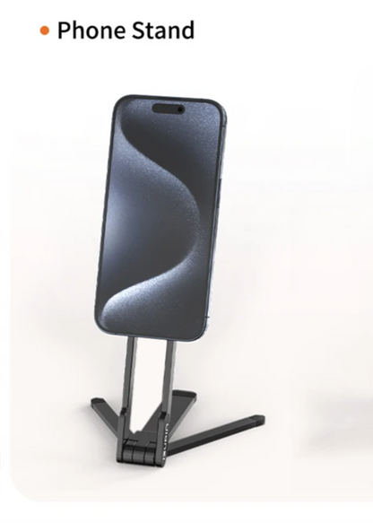 Multi-Functional Magnetic Phone Tripod Stainless Steel