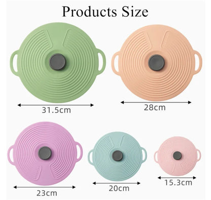 Silicone Suction Lids (Set Of 5)