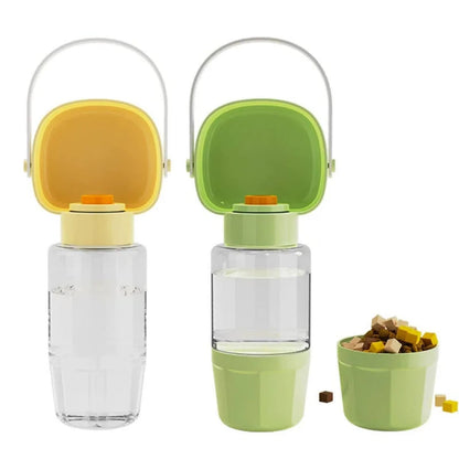 2-in-1 Portable Pet Water & Food Dispenser