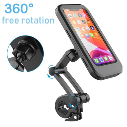 Waterproof Motorcycle & Bicycle Phone Holder