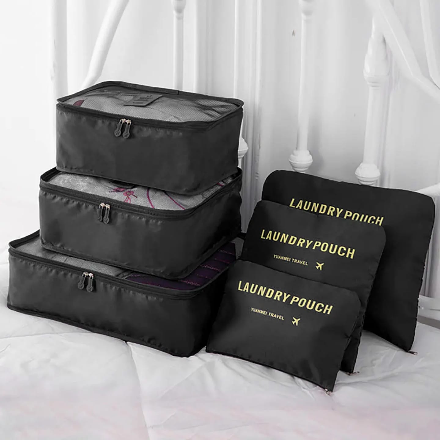 6-piece Travel Packing Set