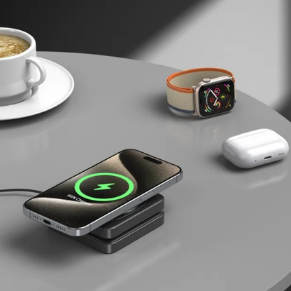 Foldable 3-in-1 Wireless Charger
