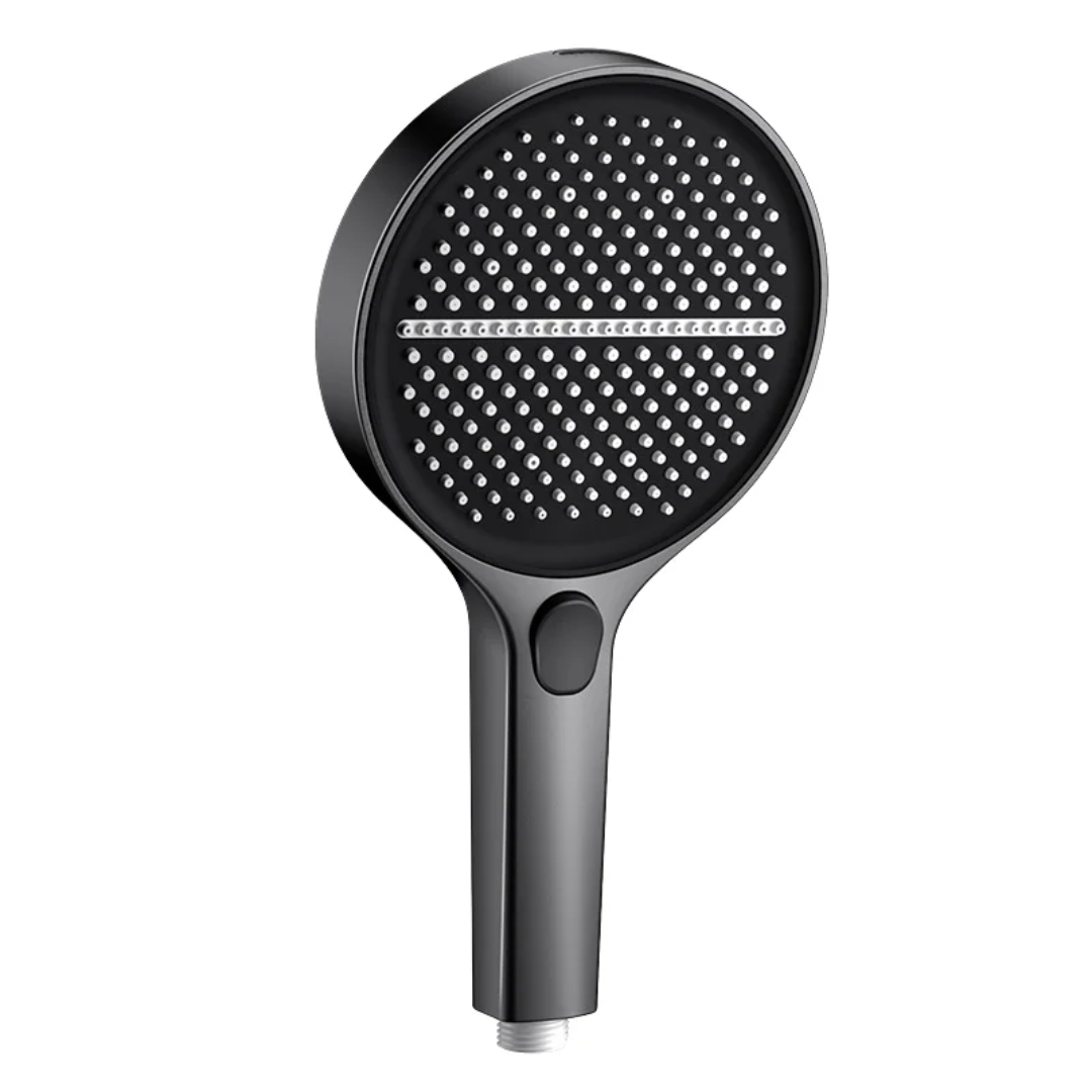 Luxury Shower Head – 15CM | 4 Modes | High-Pressure Water Flow