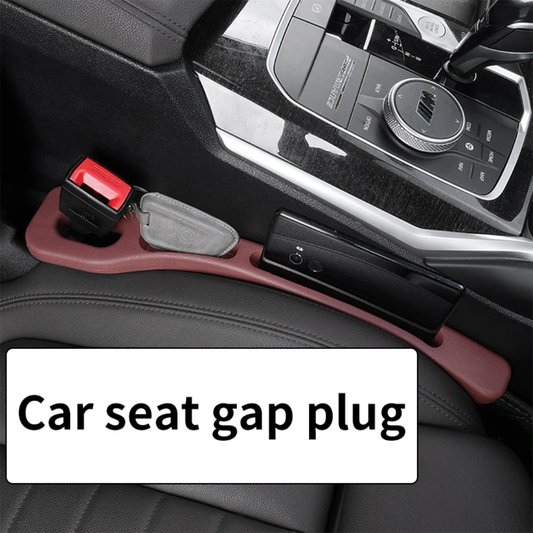🚗 2-piece Car Seat Gap Filler with Storage – Anti-Drop & Organizer