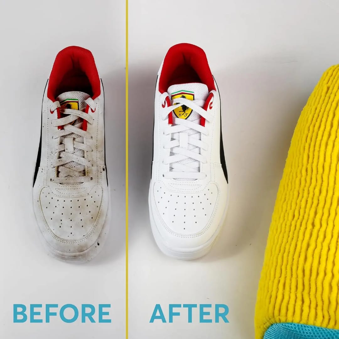 Reusable Shoe Laundry Bag for washing Machine with Protective Cushion