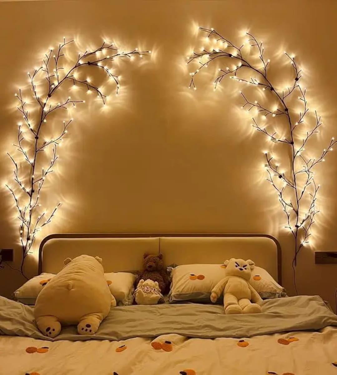 144 LED Tree Branch Wall Lights 2.3m Decorative with Remote Control