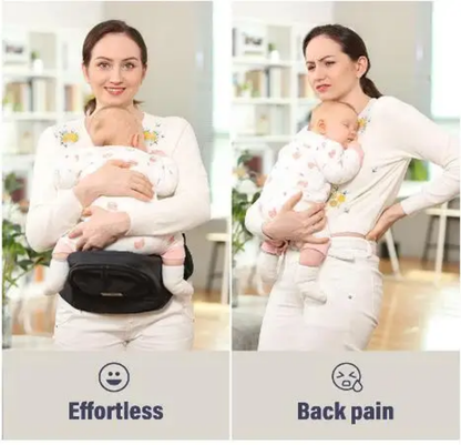 Baby Hip Seat Carrier Belt – Adjustable & Back Supportive