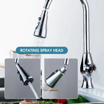 3 Speed Switch Water Regulator Faucet Rotator Extender With Filter
