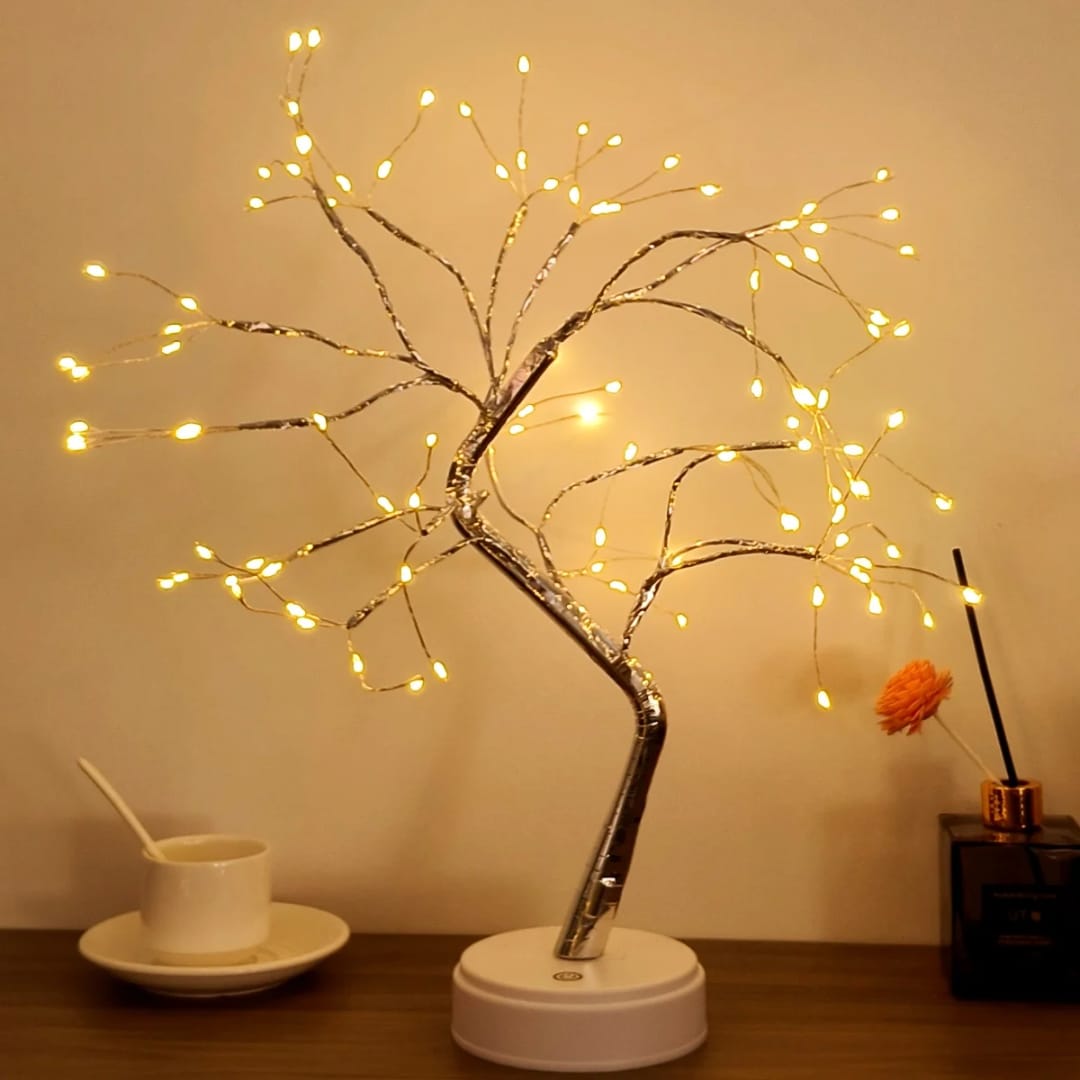 108 LED fairy light tree lamp – warm white