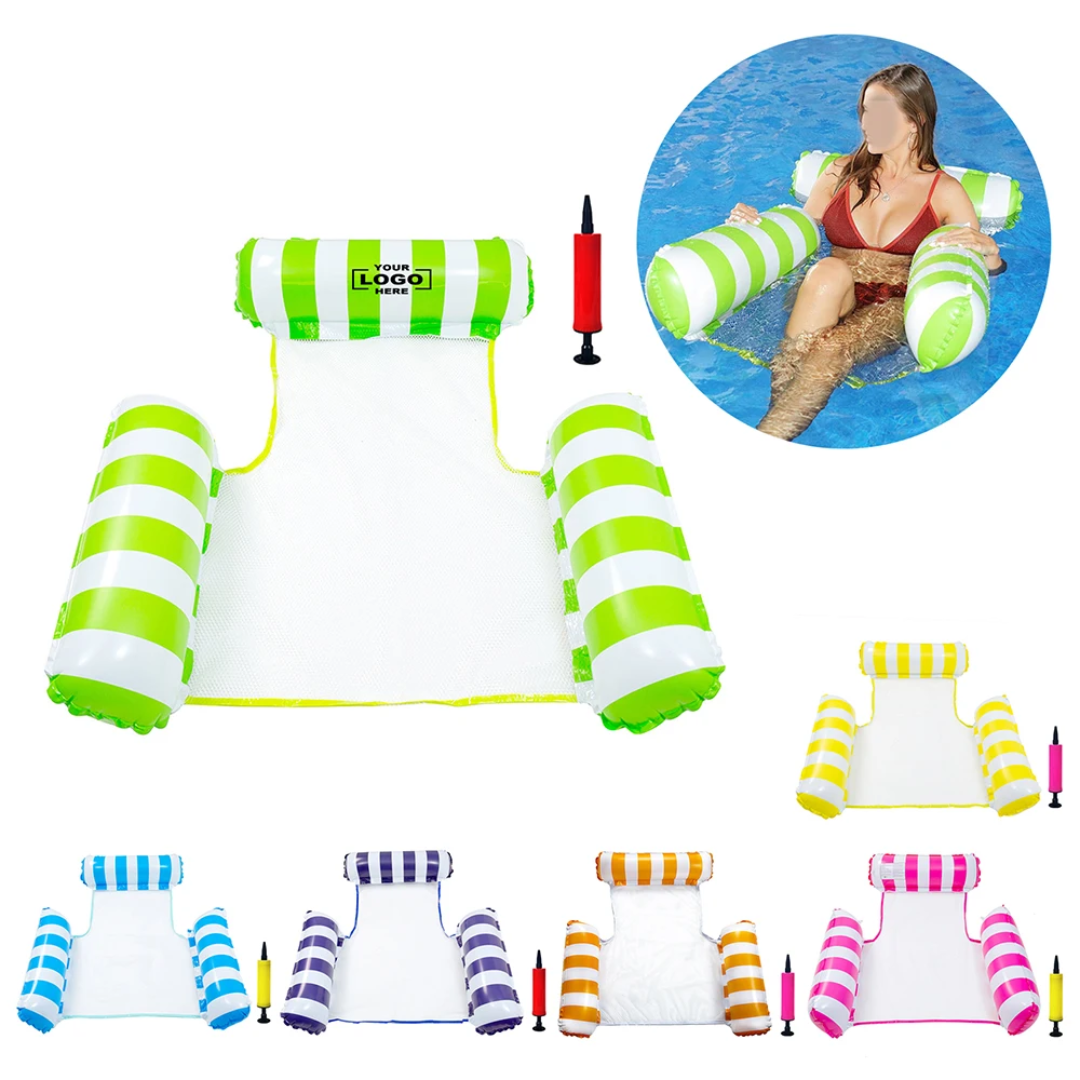 3 tubes inflatable water hammock