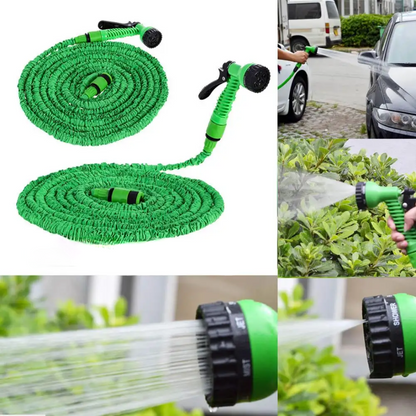 Expandable Garden Hose & Spray Gun 15m