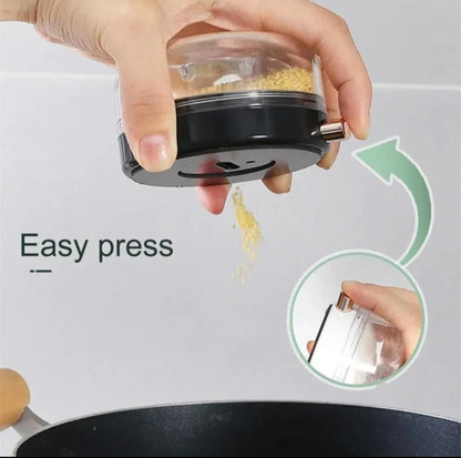 Wall-Mounted Magnetic Spice Dispenser (Set Of 3)