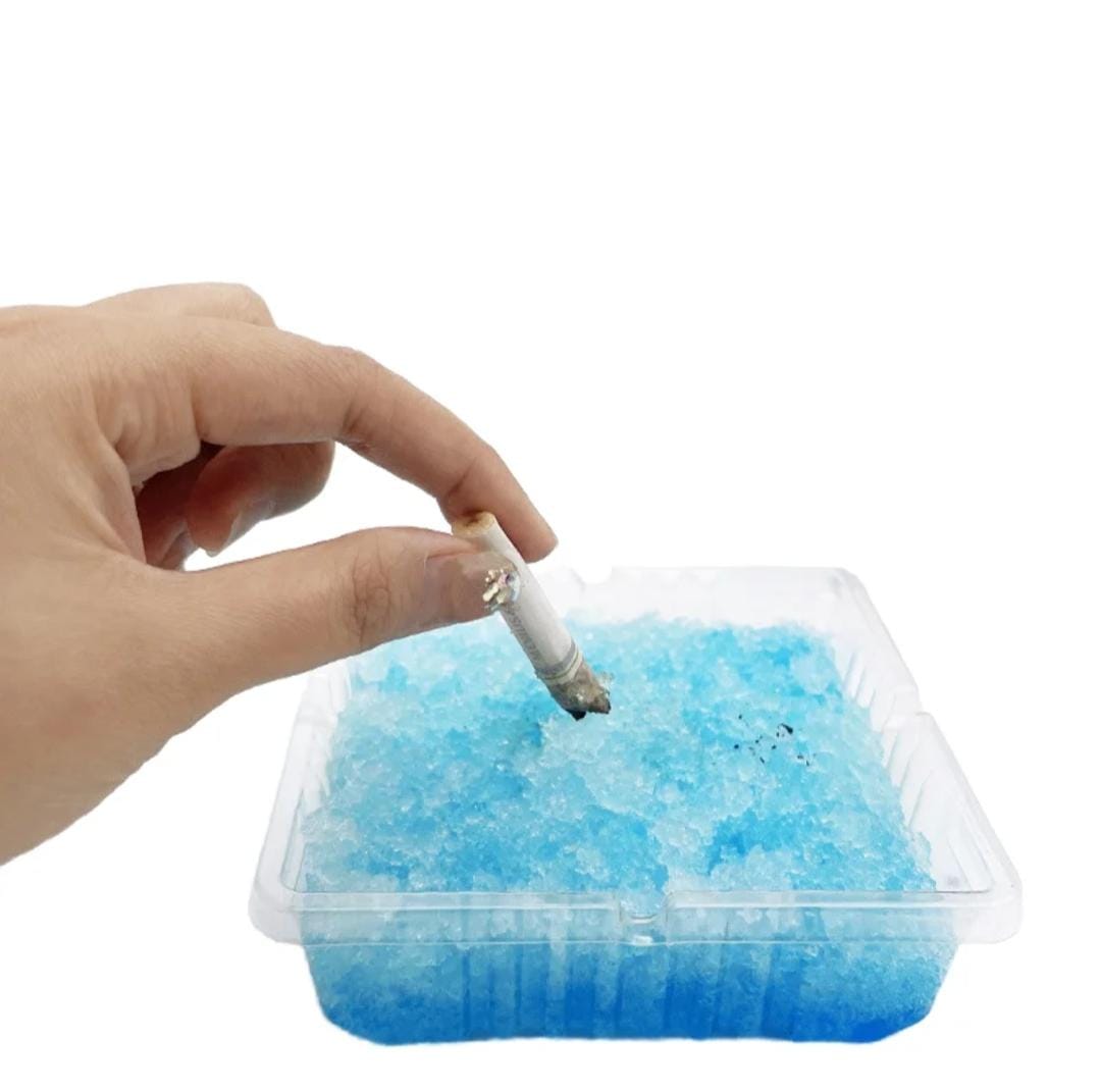 Disposable Ashtray with Absorbent Gel