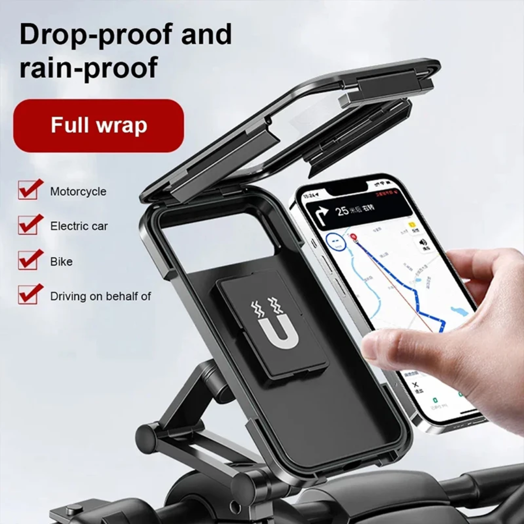 Waterproof Motorcycle & Bicycle Phone Holder