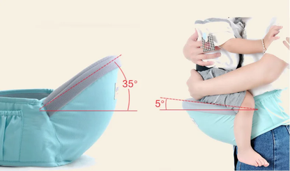 Baby Hip Seat Carrier Belt – Adjustable & Back Supportive