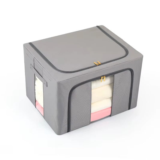 Foldable Clothes Storage Box 60 x 50cm – With Steel Frame